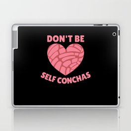 Don't Be Self Conchas Bun Heart Laptop Skin