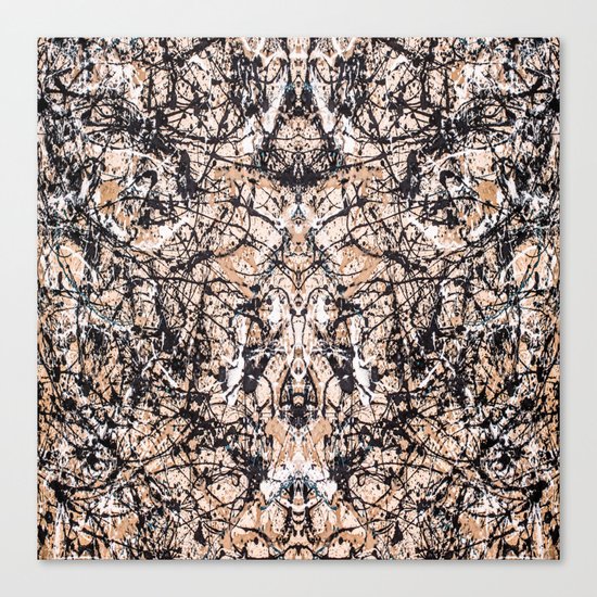 Reflecting Pollock Canvas Print
