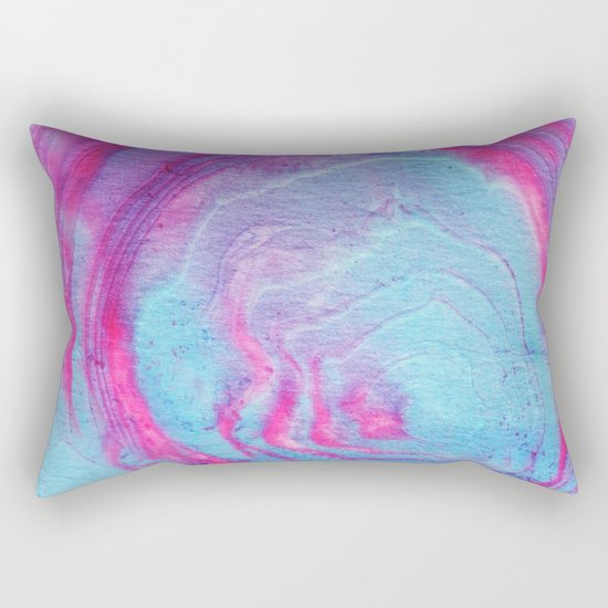 Vibrant marble Rectangular Pillow