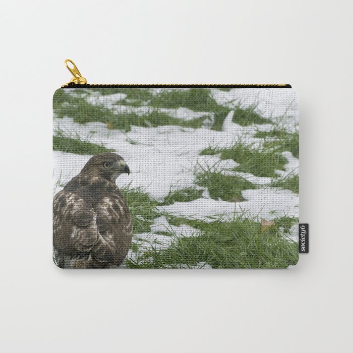 Hawks Winter Glance Carry-All Pouch