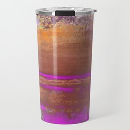 Pink Color Patches Travel Mug