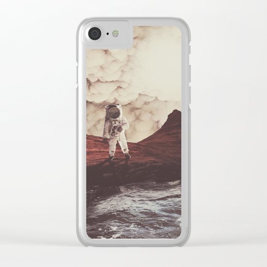TERRAFORMING MARS Clear iPhone Case