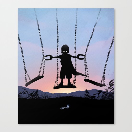 Magneto Kid Canvas Print
