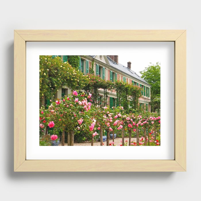 Maison de Monet Recessed Framed Print