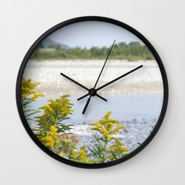 River banks Wall Clock
