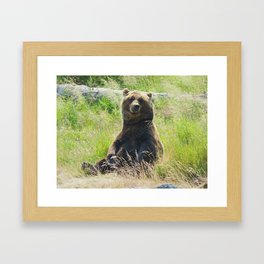 Teddy Framed Art Print