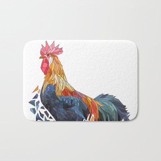 Rooster Bath Mat
