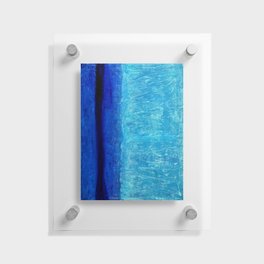 Blue Serenity Floating Acrylic Print
