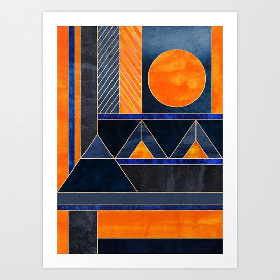 Midnight Sun Art Print