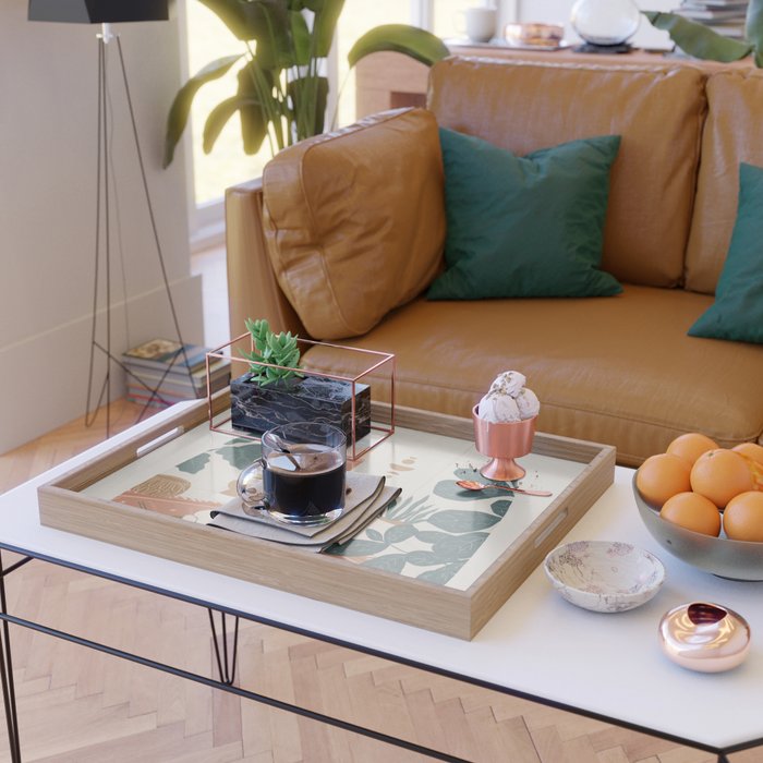 The Living Room Rug Serving Tray By Madelinehostetler Society6