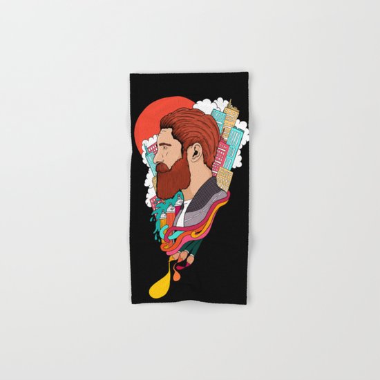 City Artists Hand & Bath Towel