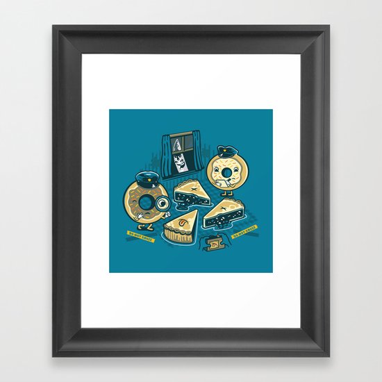 Sweet Murder Framed Art Print