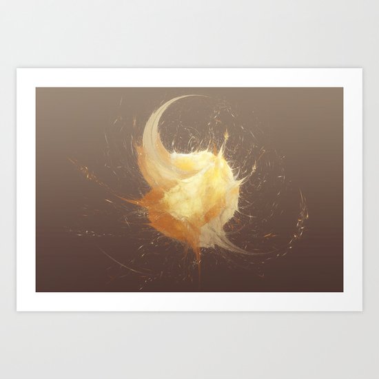 Sand Art Print