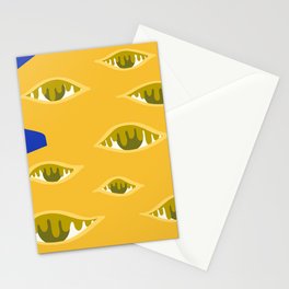 The crying eyes 9 Stationery Card