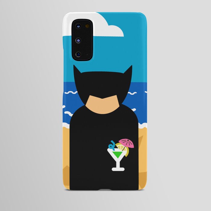 Bat Person Takes a Holiday  Android Case