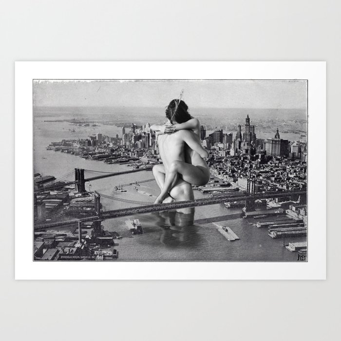 In Love With this city Art Print