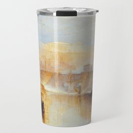 Joseph Mallord William Turner Ancient Rome; Agrippina Landing with the Ashes of Germanicus Travel Mug