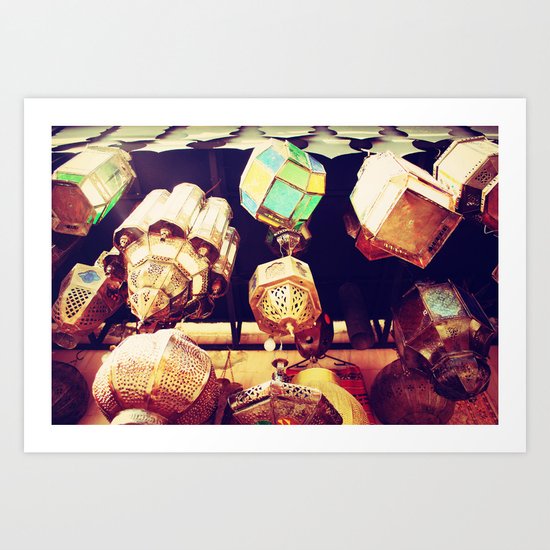 Lights Art Print