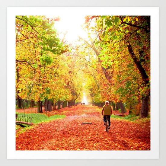 My autumn symphony Art Print