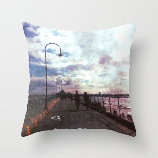 Dreamers of Vanilla sky Throw Pillow