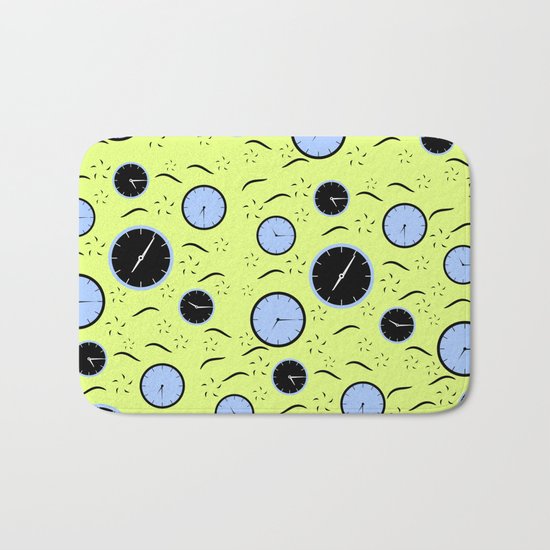 Where the time goes Bath Mat
