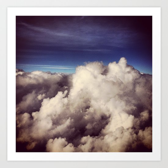 Clouds I Art Print