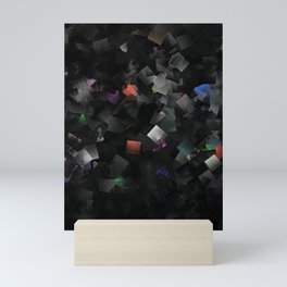 raw abstract Mini Art Print