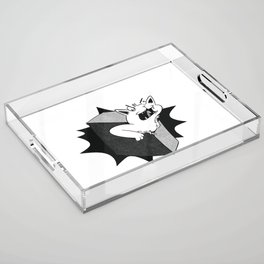 Mad Cat in a Box Comic Acrylic Tray