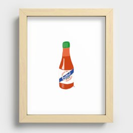 Hot Sauce Recessed Framed Print