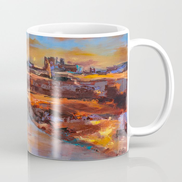 The Land of Rock towers Coffee Mug