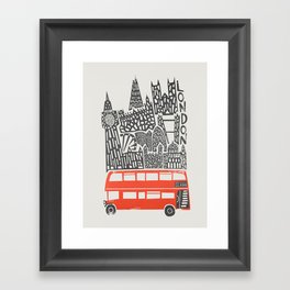 London Cityscape Framed Art Print