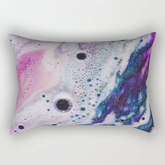 PINK AND BLUE GRADIENTS MIXING #2 Rectangular Pillow
