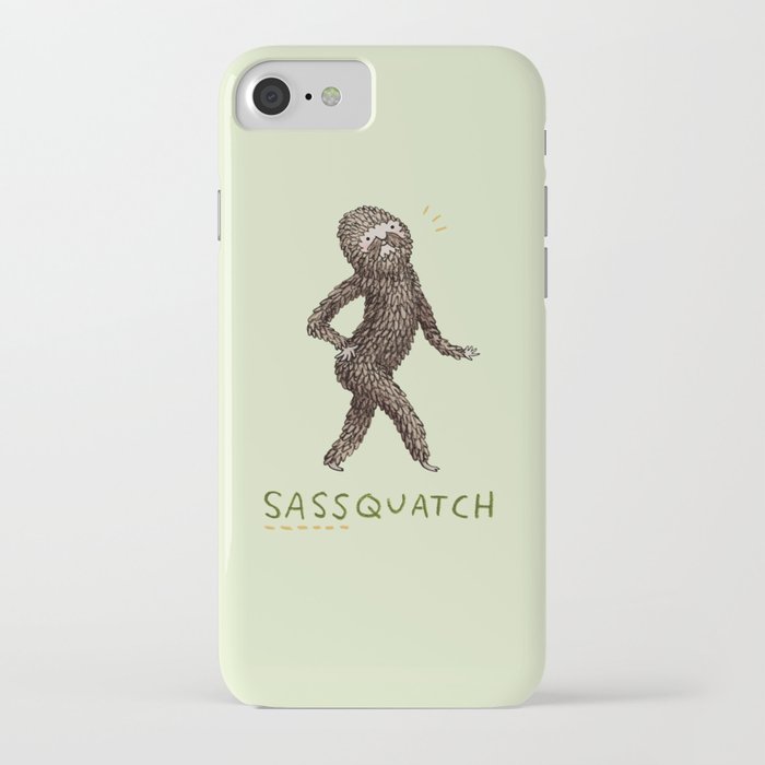 sassquatch iphone case