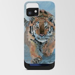 Snow tiger iPhone Card Case