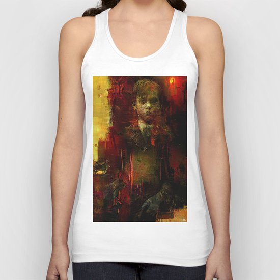 The ghost of the room 303 Unisex Tank Top