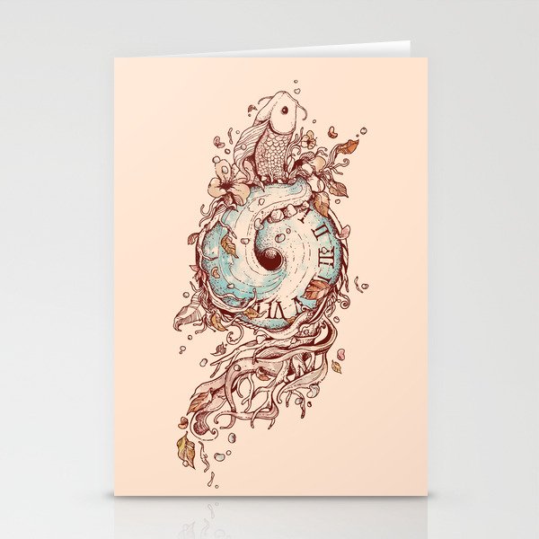A Temporal Existence Stationery Cards