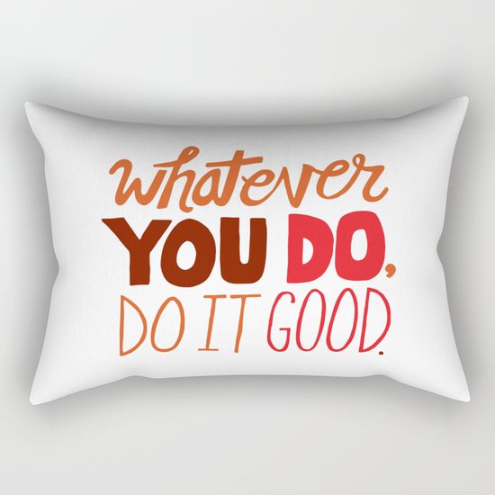 Express Yourself Rectangular Pillow