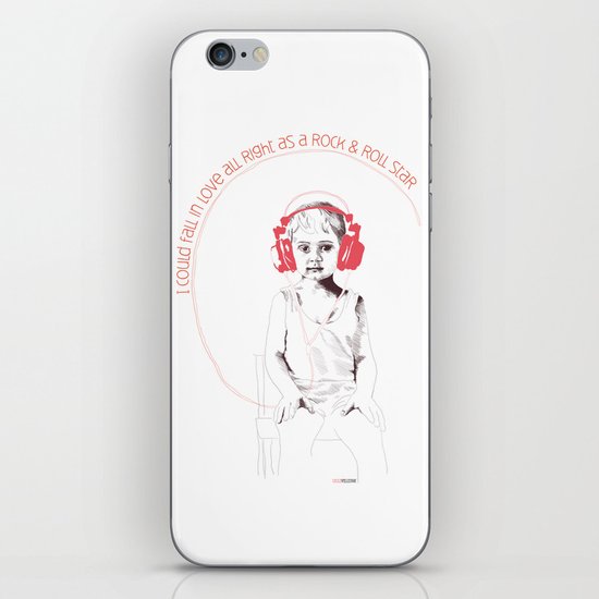 RocknRoll Boy iPhone & iPod Skin