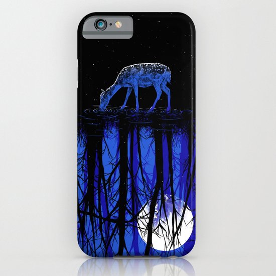 deep blue forest iPhone & iPod Case