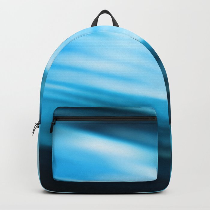 Underwater blue background Backpack
