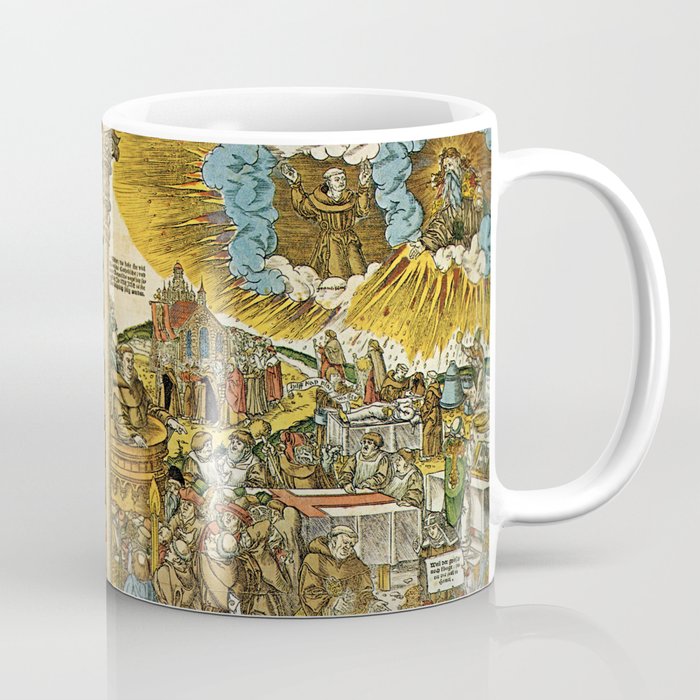Die Wahre Religion Christi Und Die Falsche Lehre Des Antichristen Coffee Mug By Amhq Society6