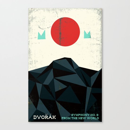 From the New World - Dvorak - Symphony No. 9 Canvas Print