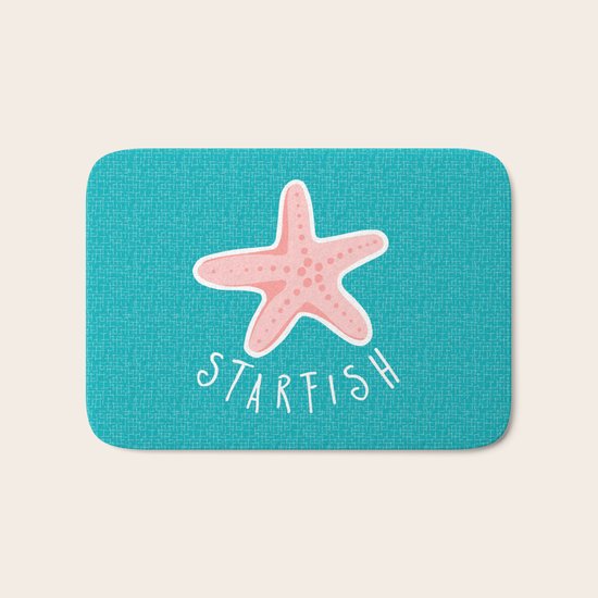 Starfish Bath Mat