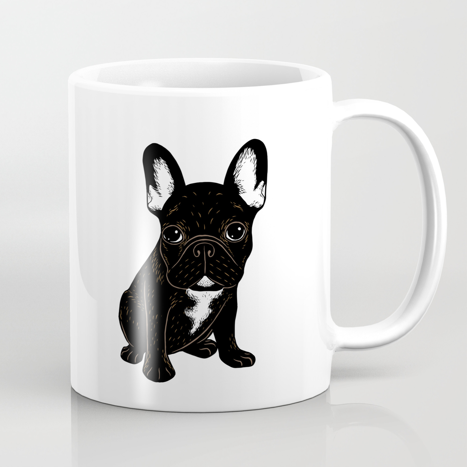 Bulldog coffee mug