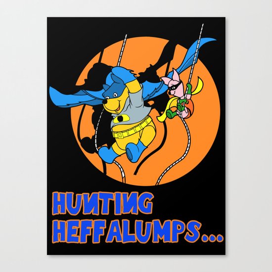 Bat Pooh! Canvas Print