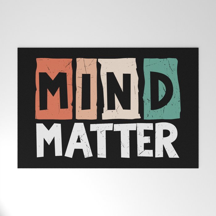 Mind Over Matter Welcome Mat