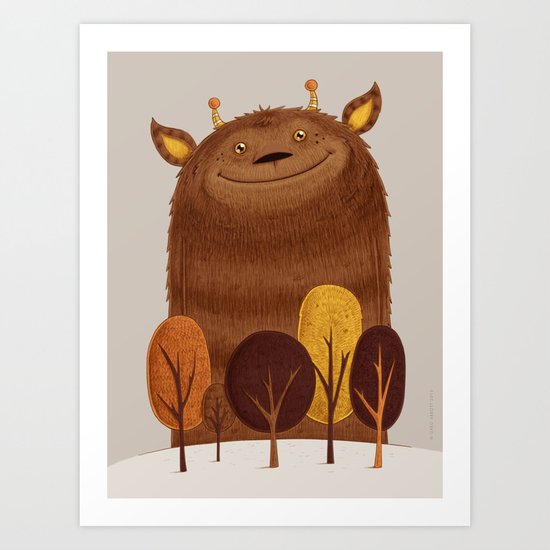Geoffrey Art Print