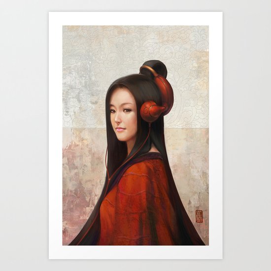 Pepper Orient Art Print