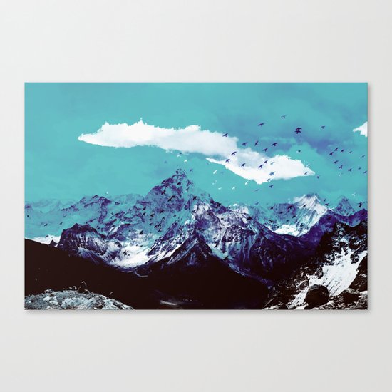 Mountain Range Canvas Print