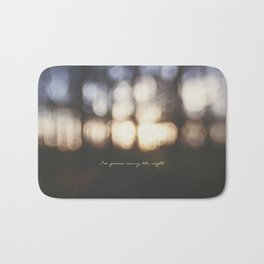 I'm Gonna Marry The Night  Bath Mat | Nature, Typography, Digital, Photo 